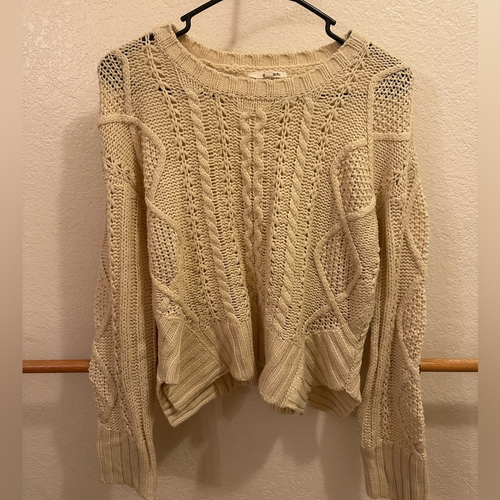 LAmade Cream Sweater